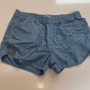 Madewell Denim Blue Women's Pull-On Shorts